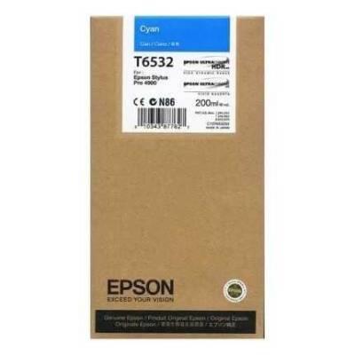 Epson T6532-C13T653200 Mavi Orjinal Kartuş