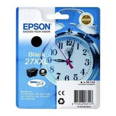 Epson 27XXL-T2791-C13T27914020 Siyah Orjinal Kartuş Extra Yüksek Kapasiteli