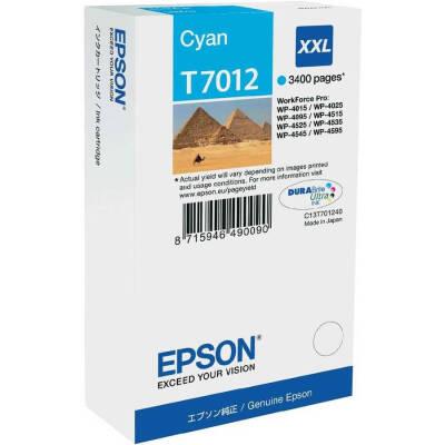Epson T7012XXL-C13T70124010 Mavi Orjinal Kartuş