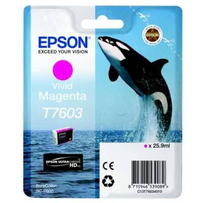 Epson T7603-C13T76034010 Kırmızı Orjinal Kartuş