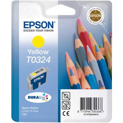 Epson T0324-C13T03244020 Sarı Orjinal Kartuş
