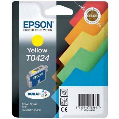 Epson T0424-C13T04244020 Sarı Orjinal Kartuş
