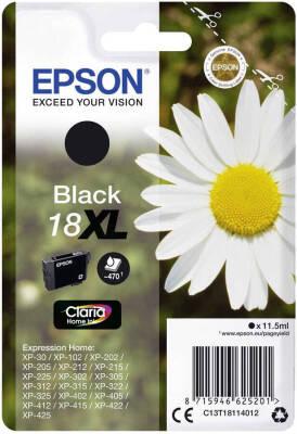 Epson 18XL-T1811-C13T18114020 Siyah Orjinal Kartuş