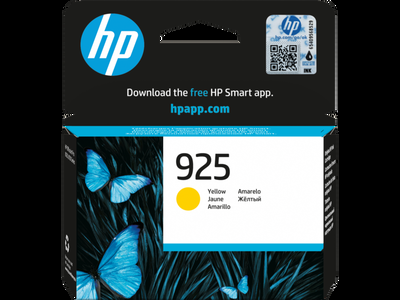 HP 925 (4K0V8PE) Sarı Orjinal Mürekkep Kartuş