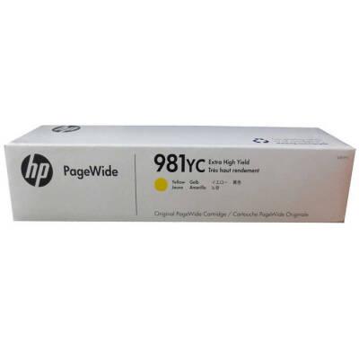 Hp 981YC-L0R19YC Sarı Orjinal Kartuş Extra Yüksek Kapasiteli