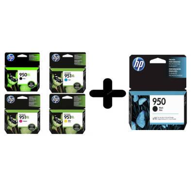 Hp 950XL/951XL + 950 Orjinal Kartuş Paketi