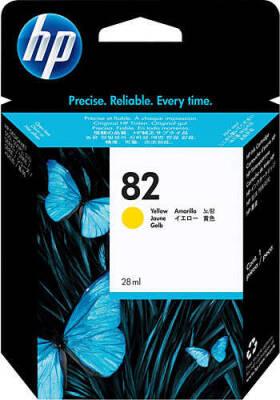 Hp 82-CH568A Orjinal Sarı Kartuş