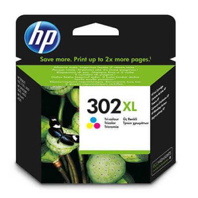 Hp 302XL-F6U67AE Renkli Orjinal Kartuş