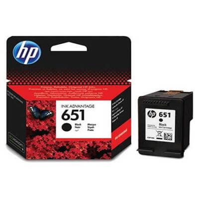 HP 651-C2P10A Siyah Orjinal Kartuş