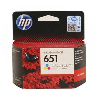 Hp 651-C2P11A Renkli Orjinal Kartuş