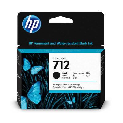 Hp 712-3ED71A Siyah Orjinal Kartuş Yüksek Kapasiteli