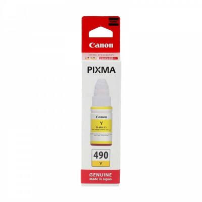 Canon GI-490 Sarı Orjinal Mürekkep