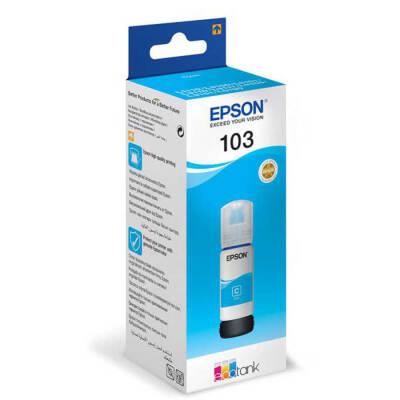Epson 103 C13T00S24A Mavi Orijinal Şişe Mürekkep