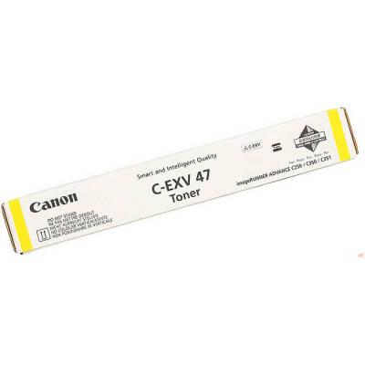 Canon C-EXV-47 Sarı Orjinal Fotokopi Toneri