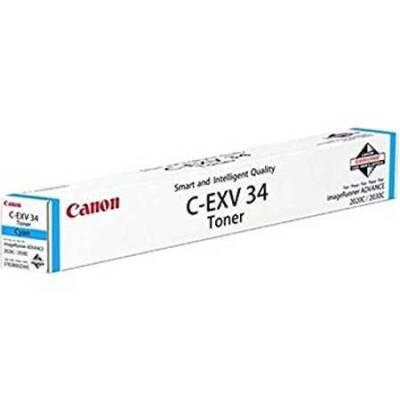 Canon C-EXV-34 Mavi Orjinal Fotokopi Toneri
