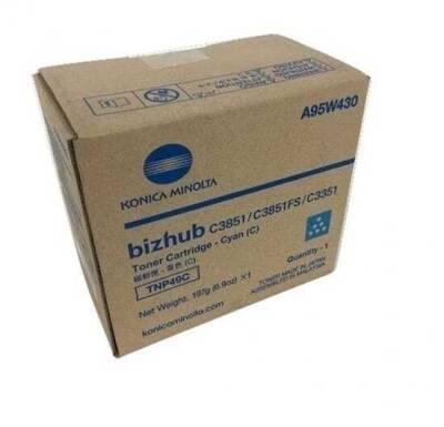 Konica Minolta TNP-49 Mavi Orjinal Fotokopi Toner