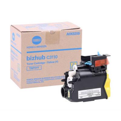Konica Minolta TNP-51/A0X5255 Sarı Orjinal Fotokopi Toner
