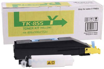 Kyocera TK-855 Sarı Orjinal Fotokopi Toneri