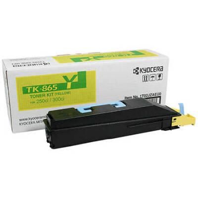Kyocera Mita TK-865 Sarı Orjinal Fotokopi Toneri