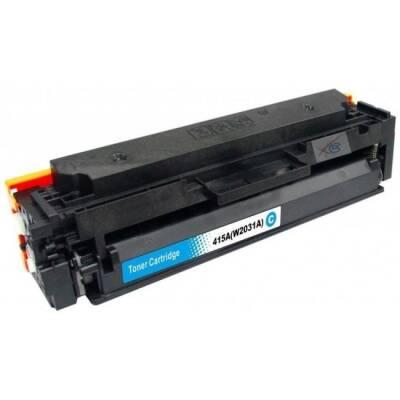 HP 415X (W2031X) Yüksek Kapasite Mavi Muadil Toner Çipsiz