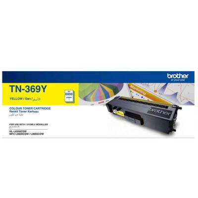 Brother TN-369 Sarı Orjinal Toner Yüksek Kapasiteli