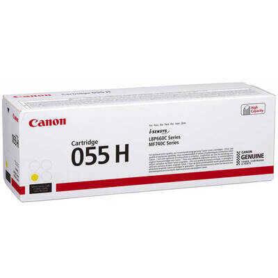 Canon CRG-055H/3017C002 Sarı Orjinal Toner Yüksek Kapasiteli