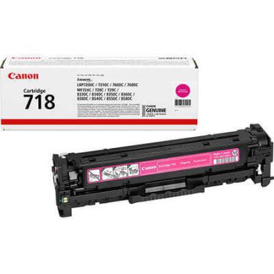 Canon Crg-718 Orjinal Kırmızı Toner