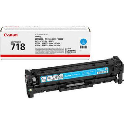 Canon Crg-718 Orjinal Mavi Toner