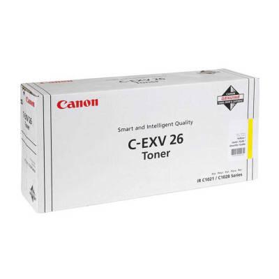 Canon C-EXV-26/1657B006AA Sarı Orjinal Toneri