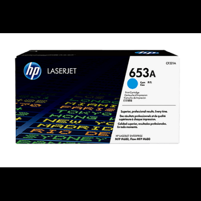 Hp 653A-CF321A Mavi Orjinal Toner