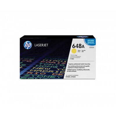 Hp 648A-CE262A Orjinal Sarı Toner
