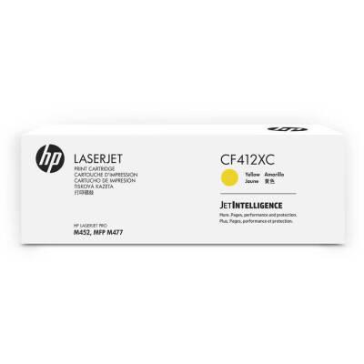 Hp 410XC-CF412XC Sarı Orjinal Toner Yüksek Kapasiteli