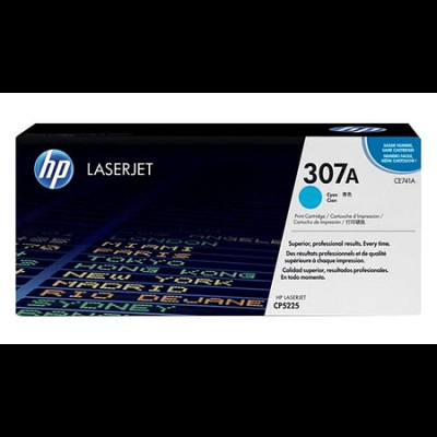 Hp 307A-CE741A Mavi Orjinal Toner