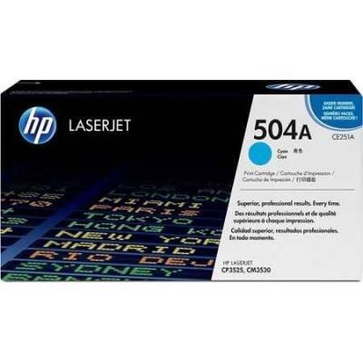 Hp 504A-CE251A Orjinal Mavi Toner