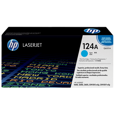 Hp 124A -Q6001A Mavi Orjinal Toner
