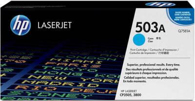 Hp 503A-Q7581A Mavi Orjinal Toner