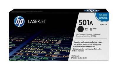 Hp 501A-Q6470A Siyah Orjinal Toner