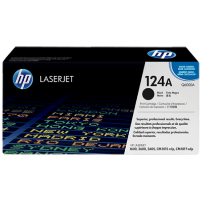 Hp 124A -Q6000A Siyah Orjinal Toner