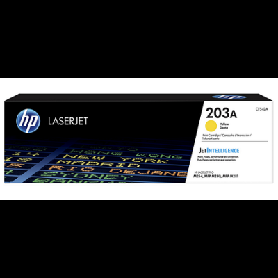 Hp 203A-CF542A Sarı Orjinal Toner