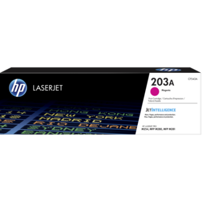 Hp 203A-CF543A Kırmızı Orjinal Toner