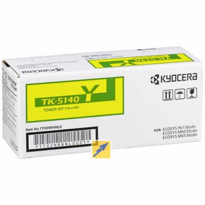 Kyocera TK-5140 Sarı Orjinal Toner