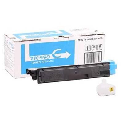 Kyocera Mita TK-590 Orjinal Mavi Toner