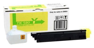 Kyocera TK-580/1T02KTANL0 Sarı Orjinal Toner