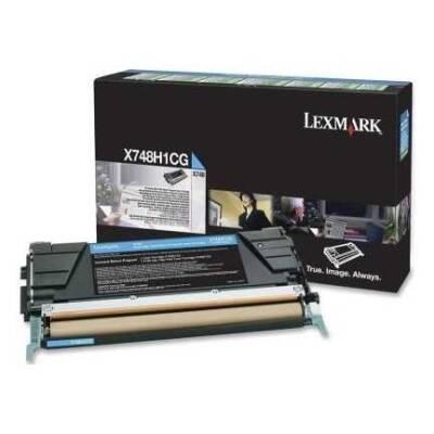 Lexmark X748-X748H1CG Mavi Orjinal Toner Yüksek Kapasiteli