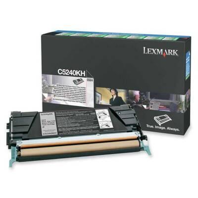 Lexmark C524-C5240KH Siyah Orjinal Toner Yüksek Kapasiteli