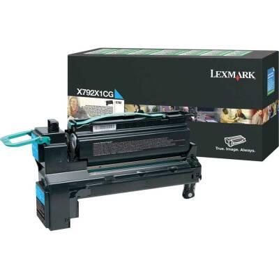 Lexmark X792-X792X1CG Mavi Orjinal Toner Yüksek Kapasiteli