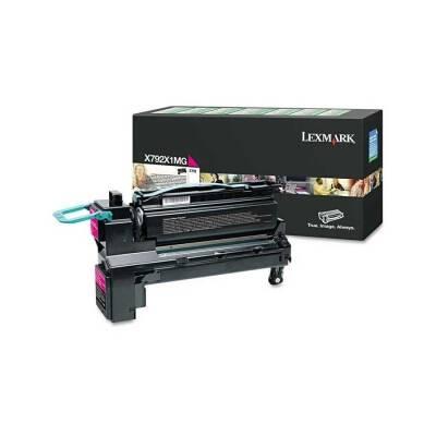 Lexmark X792-X792X1MG Kırmızı Orjinal Toner Yüksek Kapasiteli