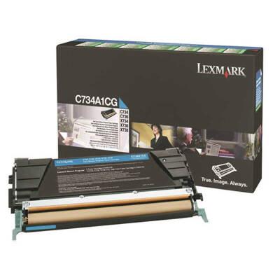 Lexmark C734-C734A1CG Mavi Orjinal Toner