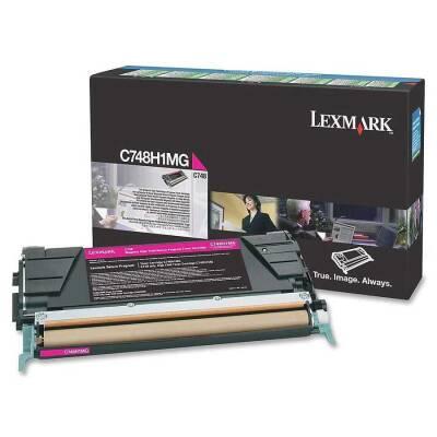 Lexmark C748-C748H1MG Kırmızı Orjinal Toner Yüksek Kapasiteli