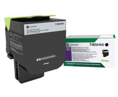 Lexmark CS417-71B5HK0 Siyah Orjinal Toner Yüksek Kapasiteli